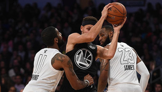  NBA全明星赛落幕，詹姆斯队险胜库里队