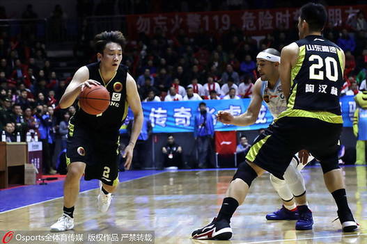  新疆飞虎主场大胜山东巩固联赛前四